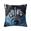 Pomsky Throw Pillow Cushions For Sofa Luxury Decor Christmas Covers