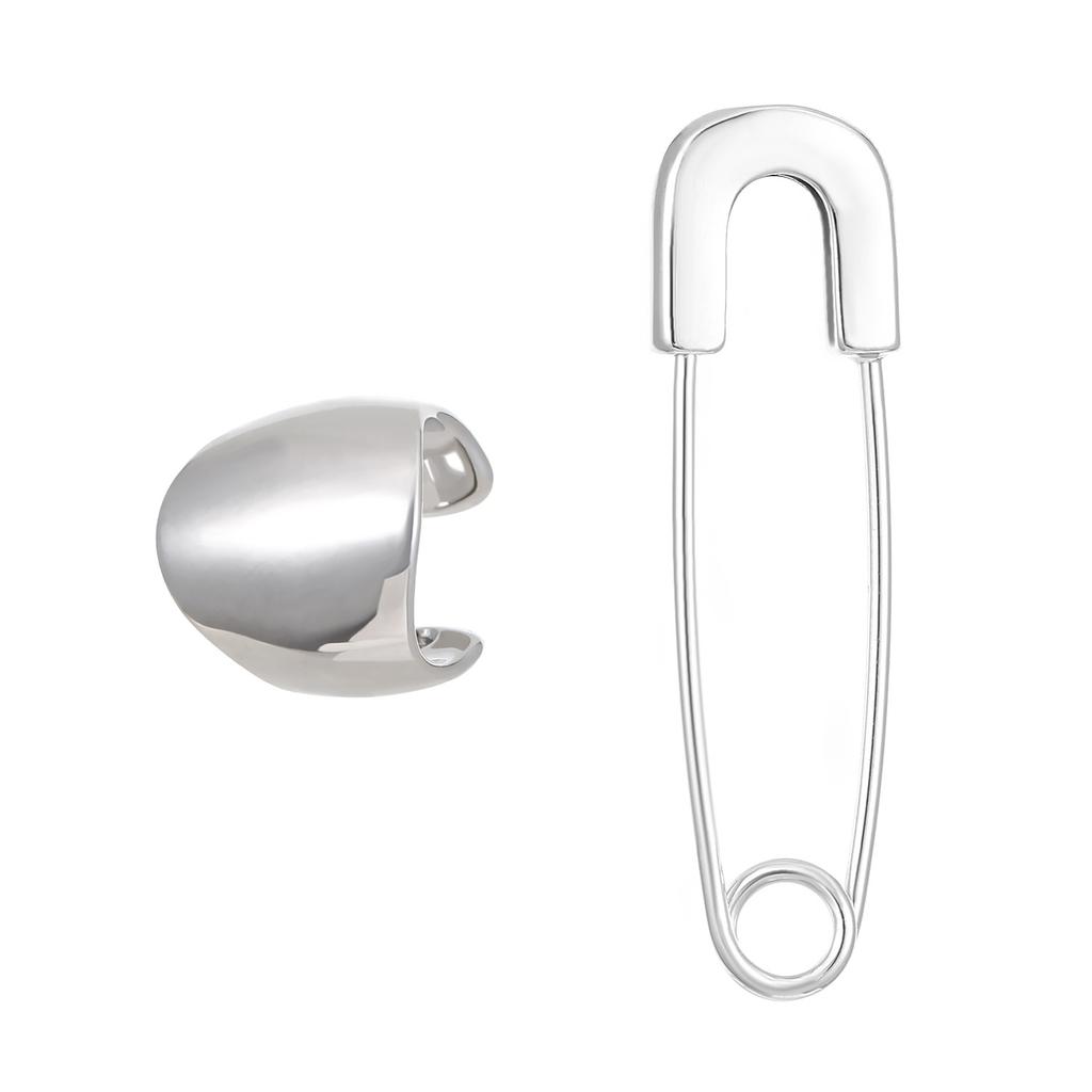 2026 Paper Clip Stud Earrings – Trendy Niche Design Unisex Jewelry