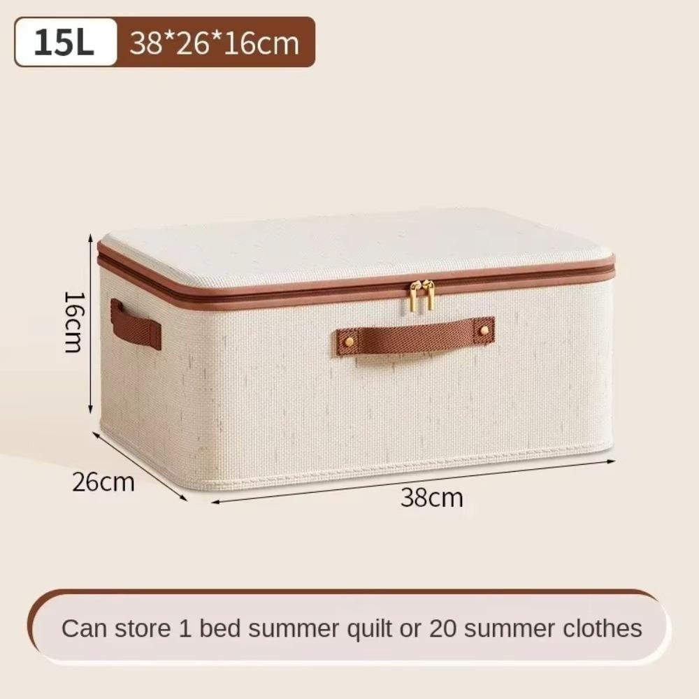 Large Capacity Storage Box with Lid Foldable Drawer New Classification Covered Box  Wardrobe