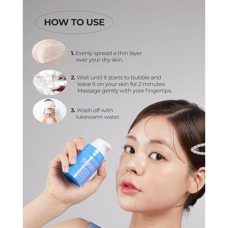 [Be The Skin] *renouvellement* Masque Pack Moussant Oxygénant à la Centella Asiatica 120g