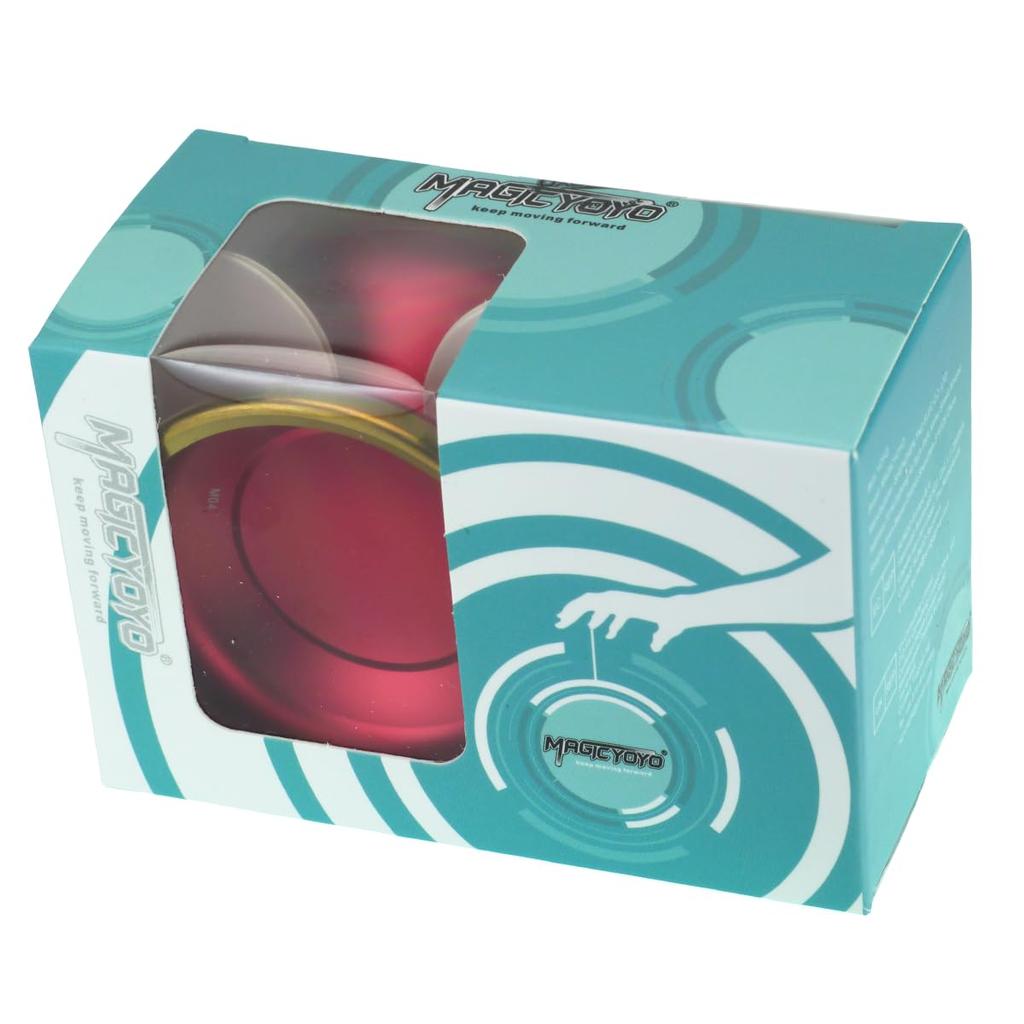 Bimetal Spin Gear Stealth Bind Exclusive Model x Gold Yo-Yo (Red Rim)