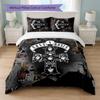 Guns N’ Roses Print 3Pcs Bedding Set Duvet Cover With Two Pillowcases Soft Bed Linen For Household Bedroom