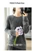 Women's 100% Pure Wool Round Neck Thickened Sweater for Autumn/Winter
