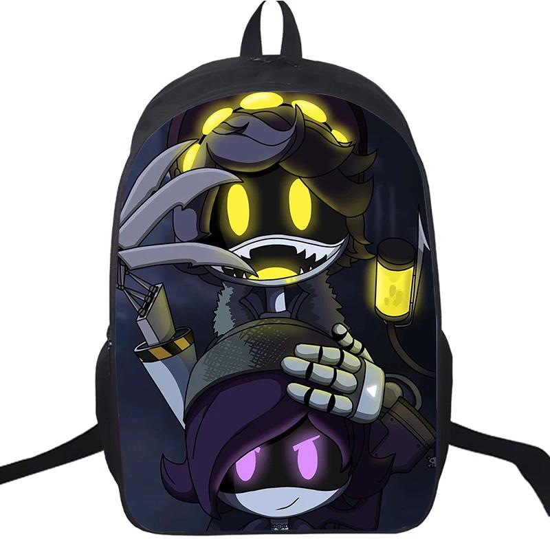 NEW Cartoon Murder Drones Backpack School Bag Boys Girls Daily Backpack Large Zipper Backpack Students Anime Book Bags Best Gift