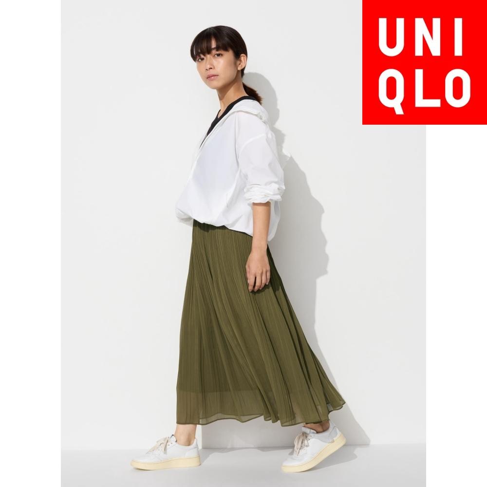 

Юбка из шифона Uniqlo Japan, короткая длина