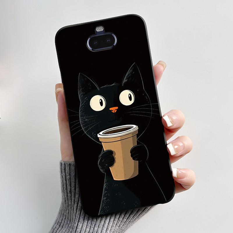 Casing For Sony Xperia 20/Xperia 8 Lite/SOV42 Case Shell Shockproof Bumper Luxury Cute Cool Boys Girls Soft Silicone Matte Cover