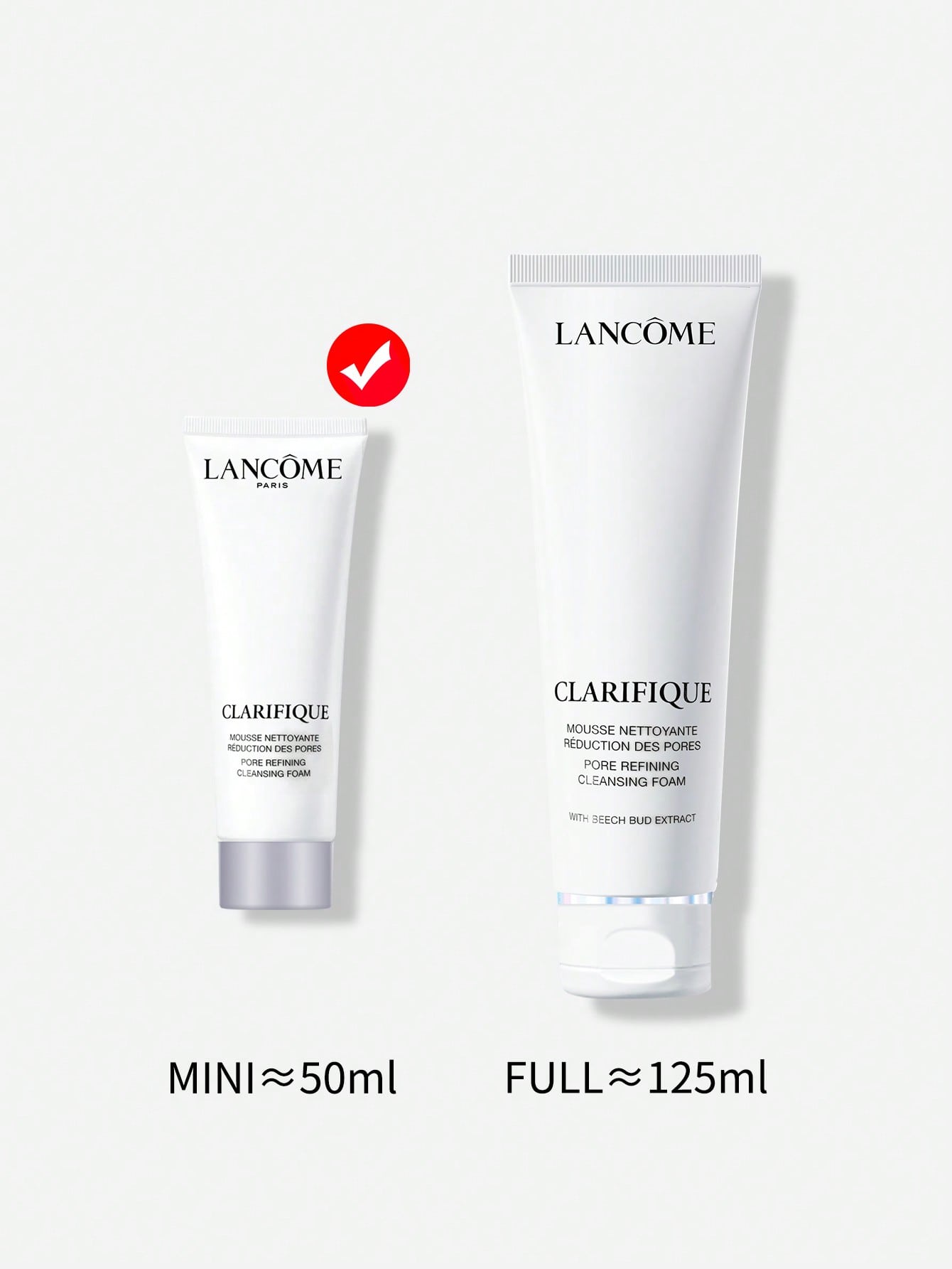 Lancôme Clarifique Mousse Detergente Affinante Pori 50ml (1,7 once) - Pulizia Profonda Controllo Sebo