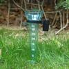 Misuratore di Pioggia in Plastica con Capacità 35mm Pluviometro Facile da Installare per Prato Fattoria Giardino Uso Esterno