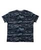 SK8ER ROCK Eight Camouflage T-Shirt ((Gray))