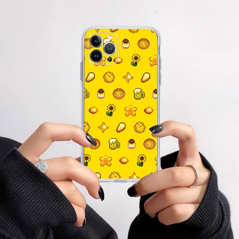 Stardew valley Phone Case For iPhone 14 13 12 11 Pro Max XS X XR SE 2020 6 7 8 Plus Mini Transparent Shell