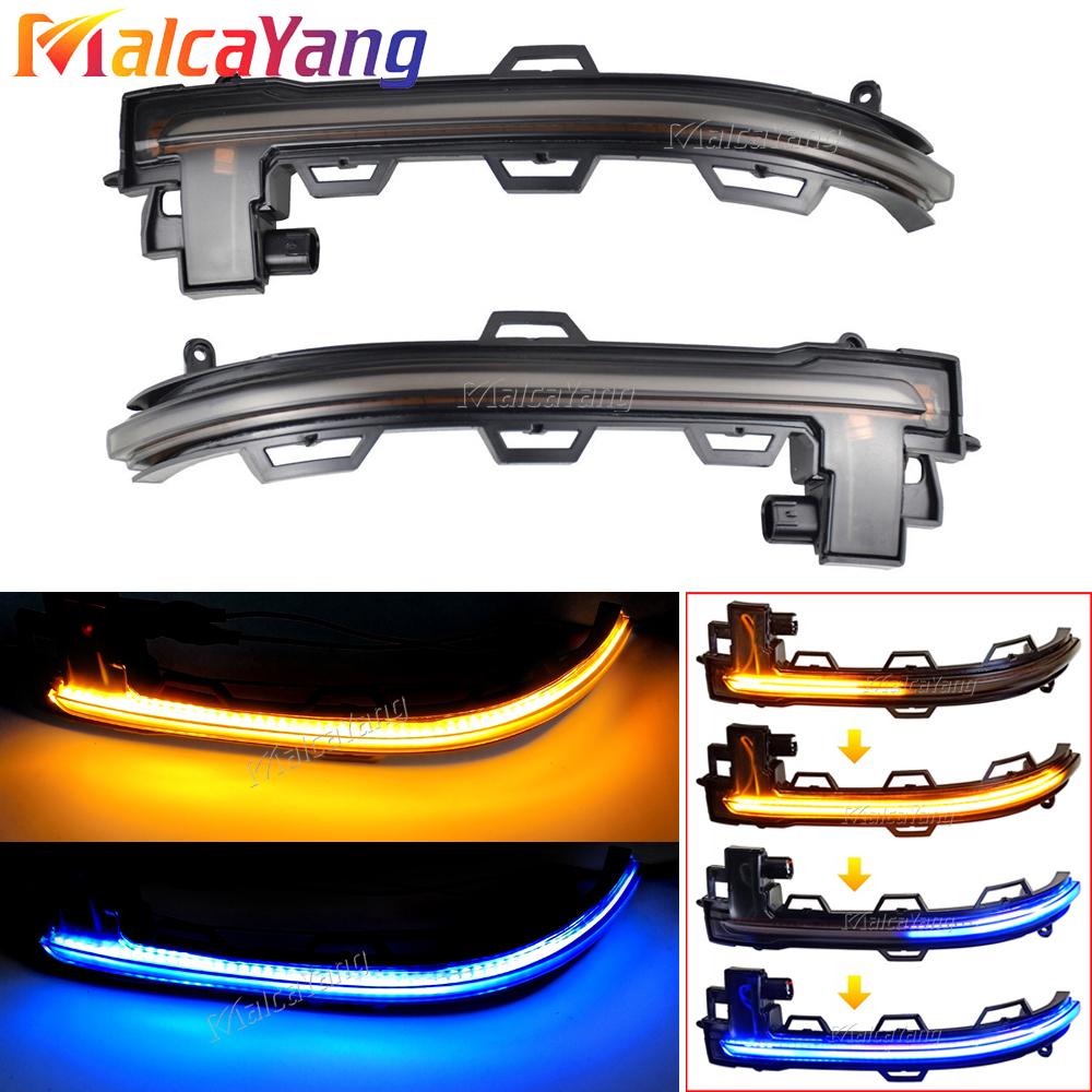 Per BMW X3 F25 X4 F26 X5 F15 X6 F16 2014-2018 Luce Lampeggiante Dinamica a LED Specchietto Laterale Fumé Indicatore di Direzione Sequenziale