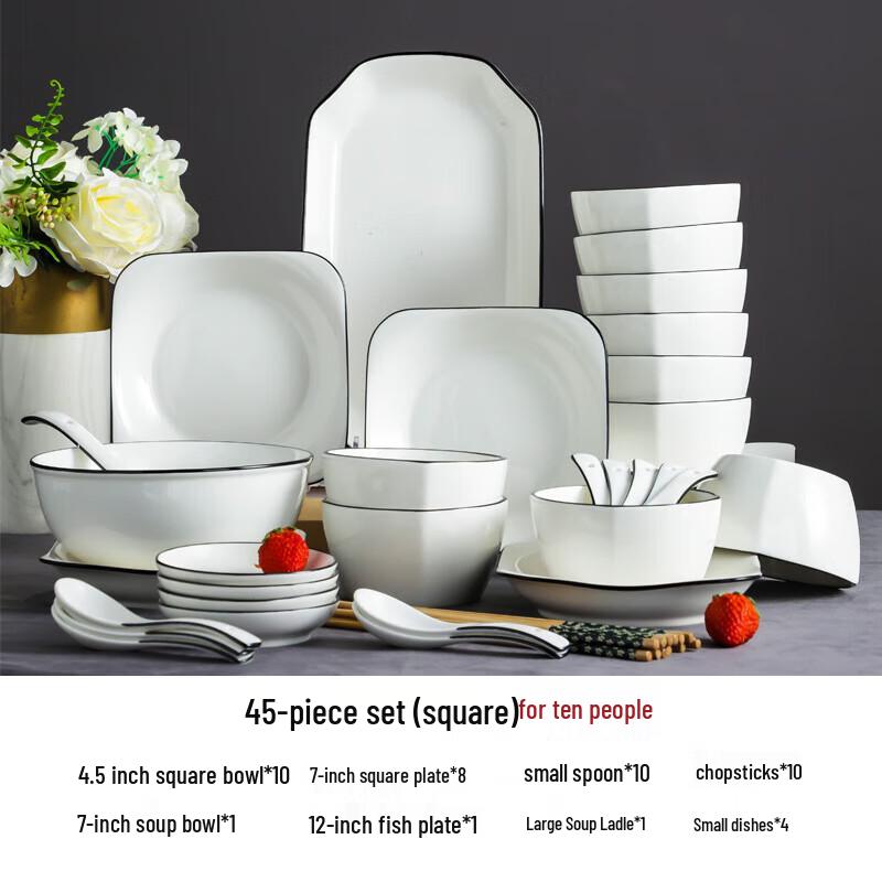 Xiyao Nordic Ceramic Dinnerware Set