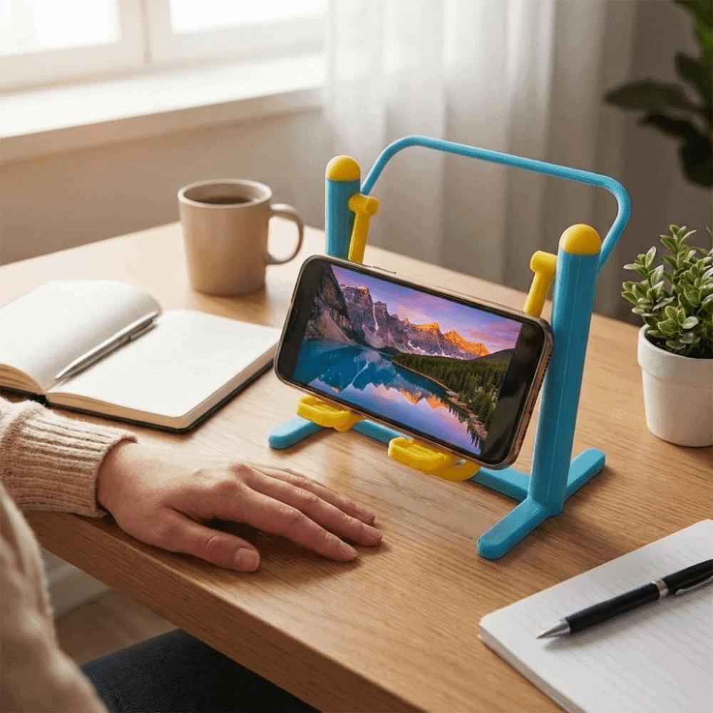 Stable Design Phone Stand Creative Design Desktop Display Stand Desktop Decoration Lazy People Use