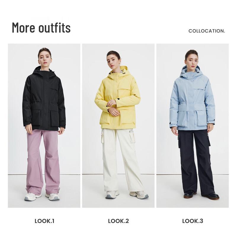 Navigare Women's Waterproof Hooded Down Jacket
