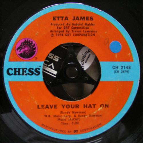 

7inch Record ETTA JAMES - Leave Your Hat On CH2148 Chess 1974 US Soul/Funk Used