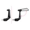 Handle Bar End Lever Protector with Folding Mirrors Set Motorcycle Universal