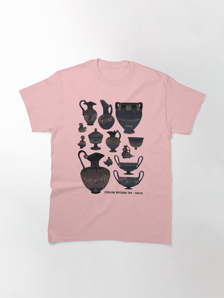 Europe Etruscan Bucchero Pottery Classic T-Shirt