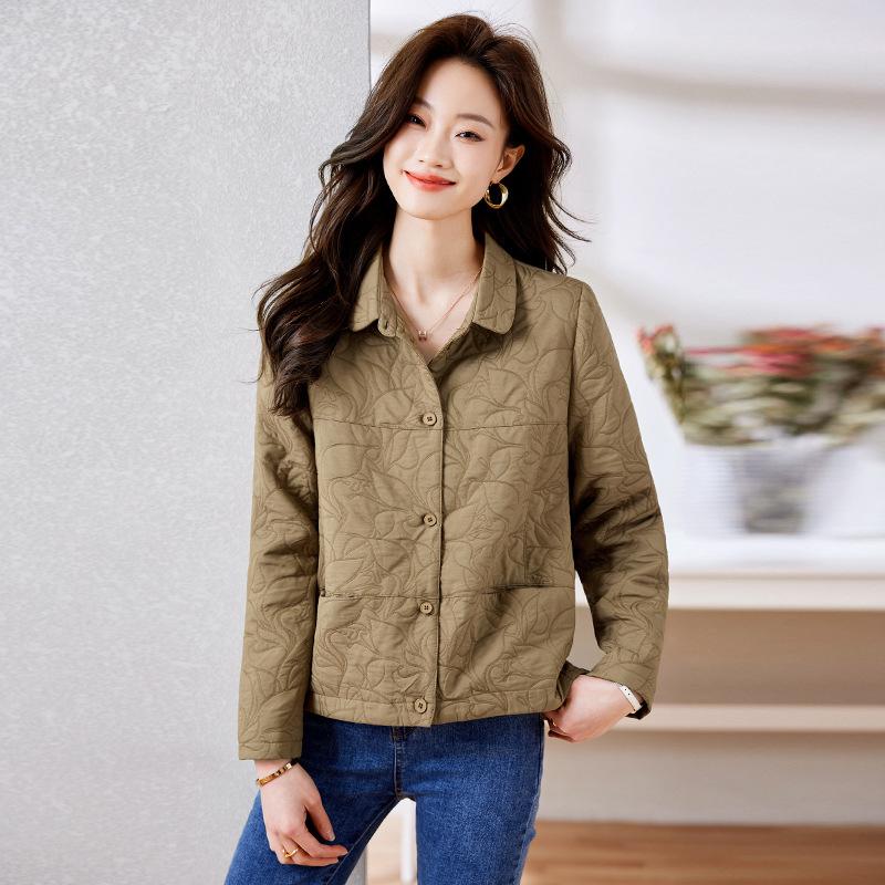 

Red shirt jacket women s spring and autumn new small short loose casual fashion top M