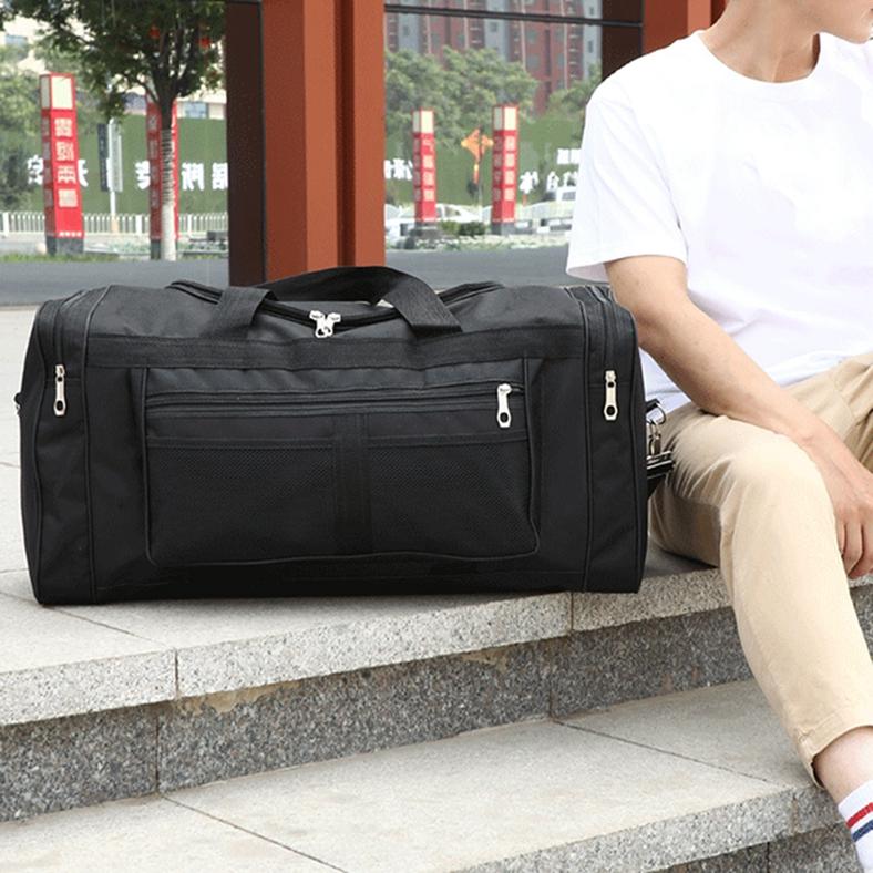 22-inch Men Multi-function Folding Travel Luggage Bag One-shoulder Portable Large-capacity Outdoor Bag