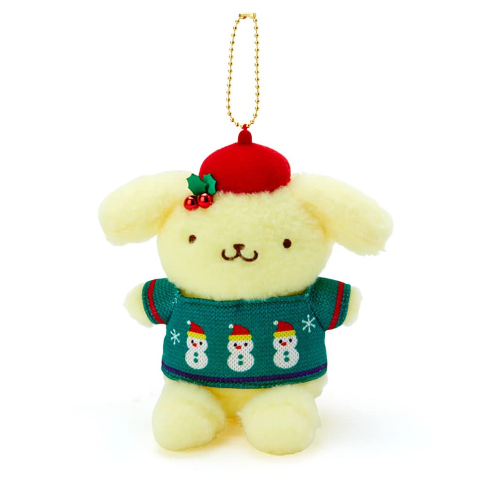 

[Sanrio] Держатель талисмана POMPOMPURIN Рождественский свитер Дизайн серии Персонаж 12,8 x 8 x 15 см 710971