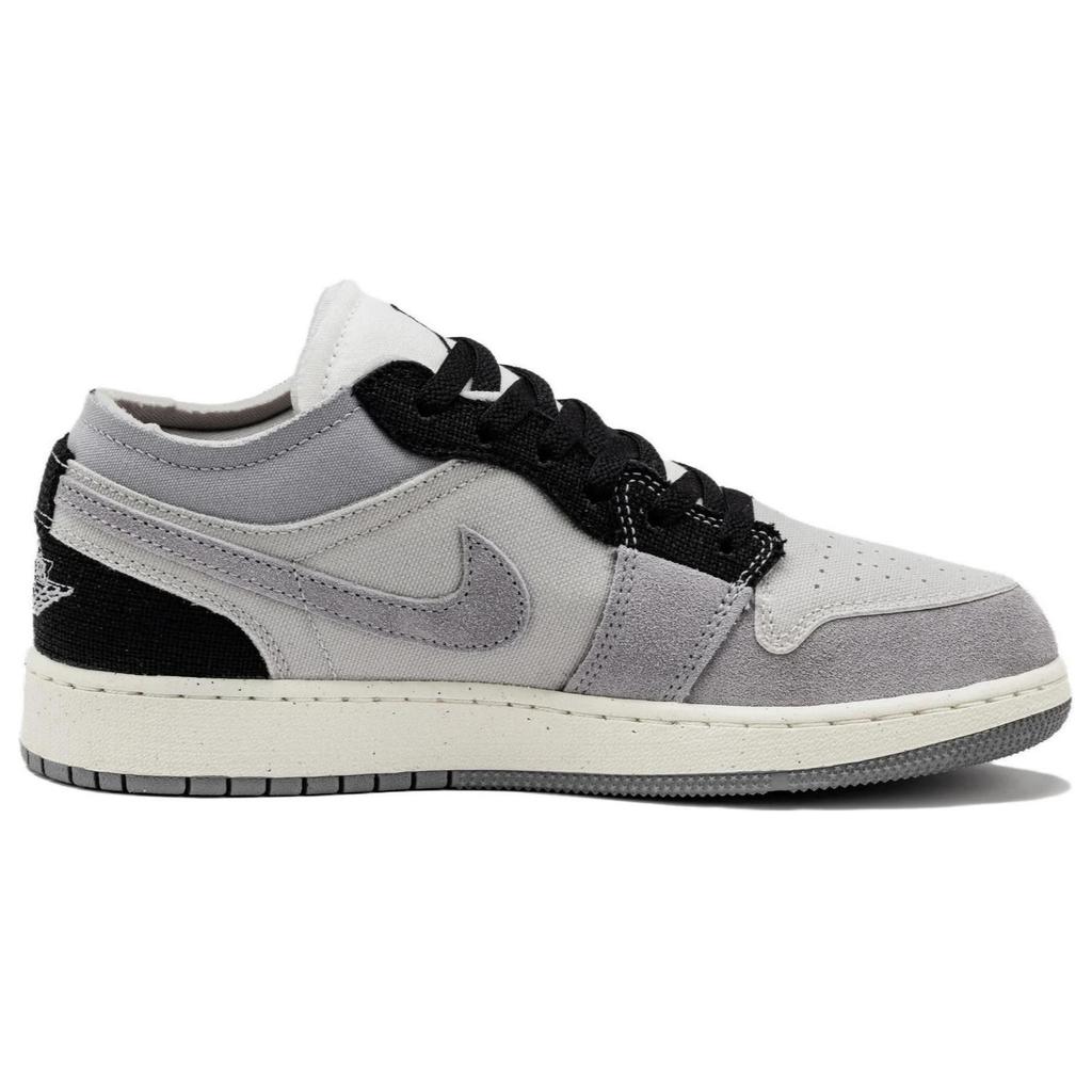 (GS) Air Jordan 1 Low SE Craft 'Inside Out Cement Grey' Kids' FD9088-002