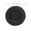 2PCS Black Noise Isolation Ear Cushions Leather Ear Covers Replacement Ear Pads  Audio Accessories