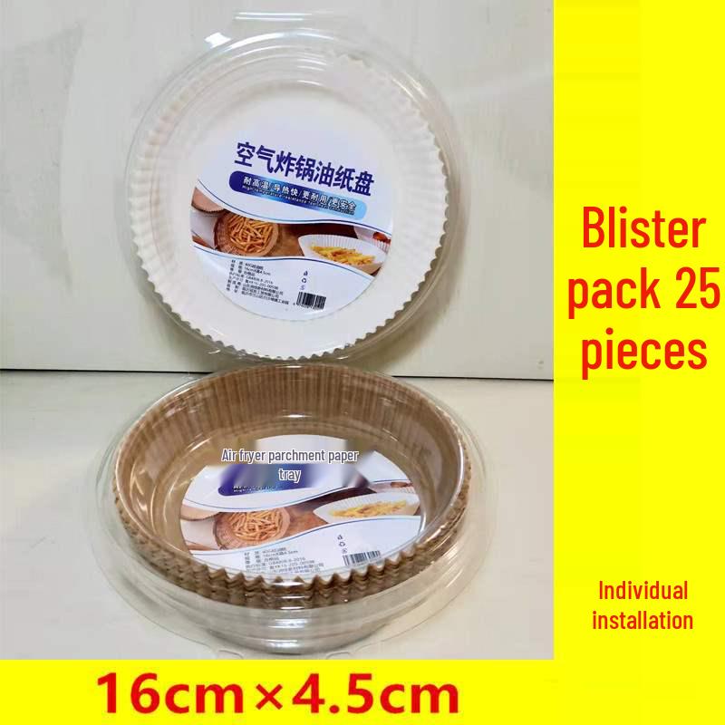 FDA & CE Certified Non-stick Oil-proof Air Fryer Paper and Oil-absorbing Silicone Paper