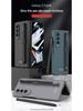 Frosted Pure Color Pen Slot Protective Case for Samsung Fold4