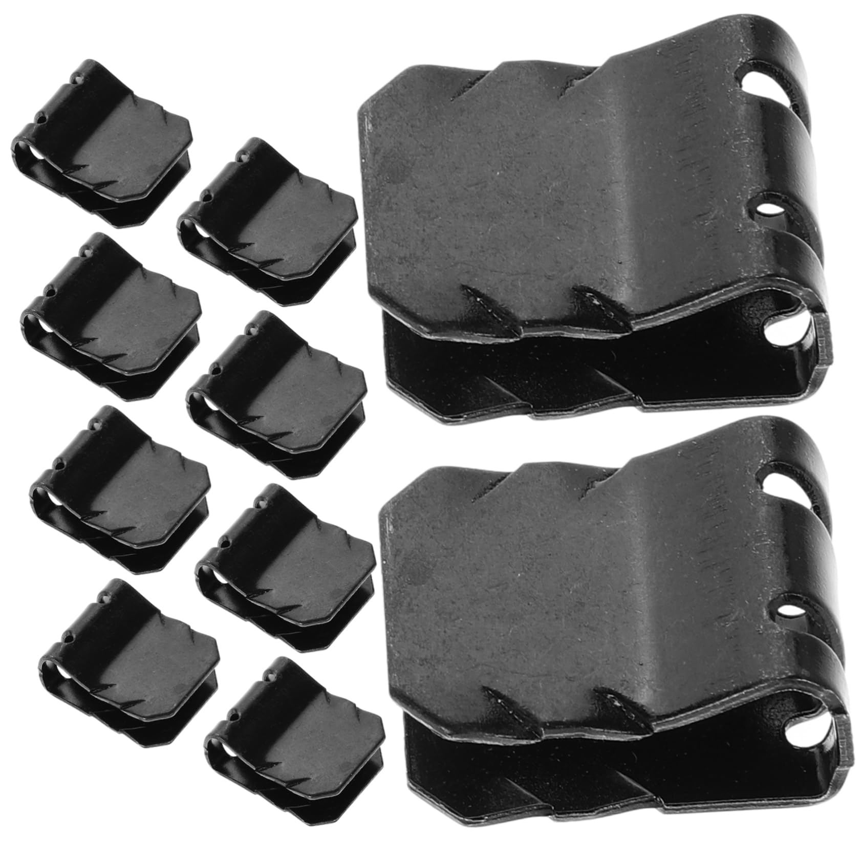 

CALLARON 10pcs Fender Buckle Car Door Panel Snap Driver Car 1.90X1.60X0.80CM чёрный