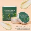 Crème à l'huile de thé et pommade de soin, Pommade à l'huile de thé, Crème hydratante pour la peau, Convient pour les mains et les pieds