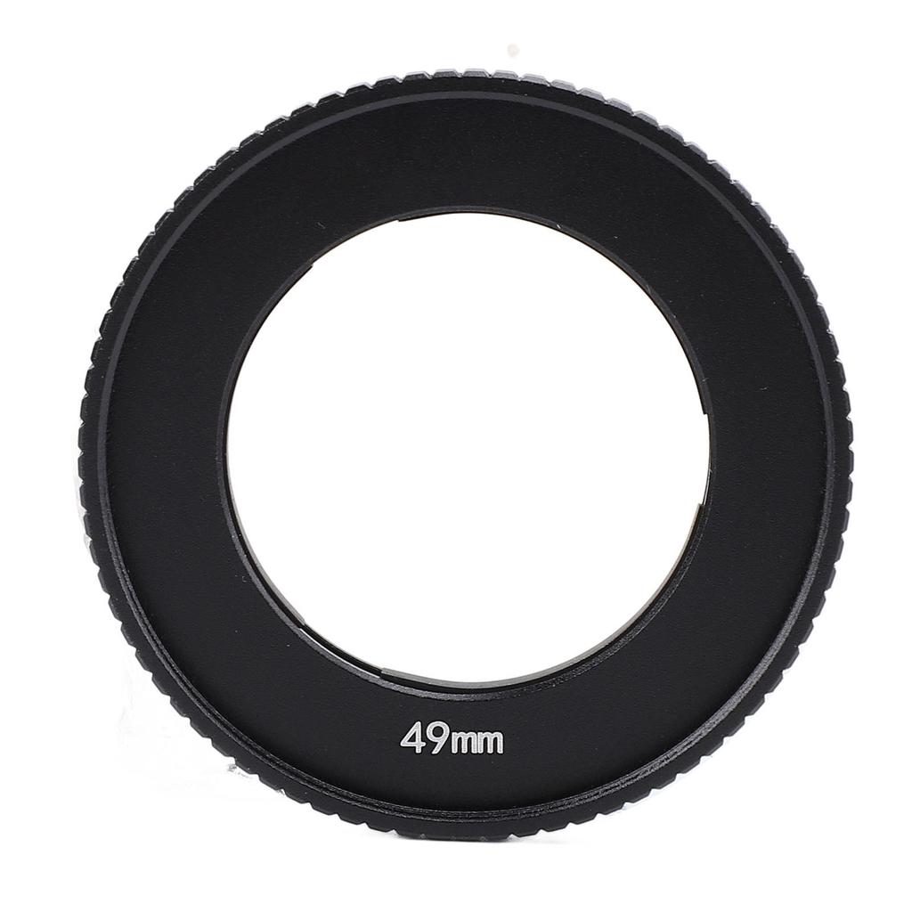 Action Camera Filter Adapter Ring Aluminum Alloy 49MM Lens Adapter Ring for Action4