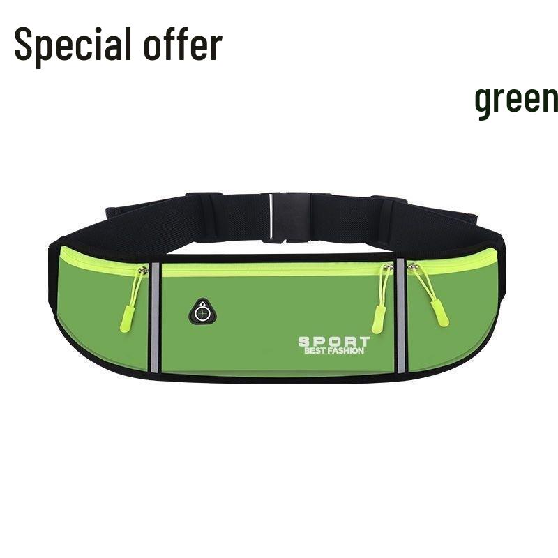

Unisex Multifunctional Running Waist Bag with Bottle Holder for Outdoor Fitness and Marathon Upgraded Comfortable Running Waist Bag