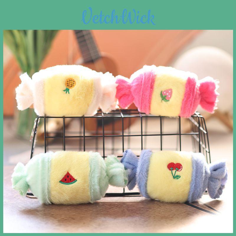 Cute Candy Shaped Plush Toy With Short Fleece For Backpack Decor And Gifts