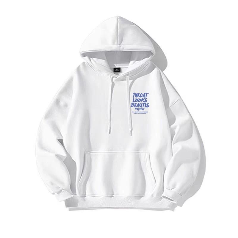 2024 Leisure Street Clothing Hoodie Fashion Men s Comfortable Hooded Sweatshirt Hip Hop Y2K Sweat S