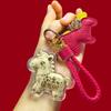Pure Gold 999 Year of the Horse Keychain Set - Instant Wealth Bag Charm Gift Pendant