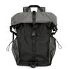 Men's Backpack with Folding and Rolled-up Mouth, Trendy and Fashionable Workwear, Functional Style, Travel and Casual
