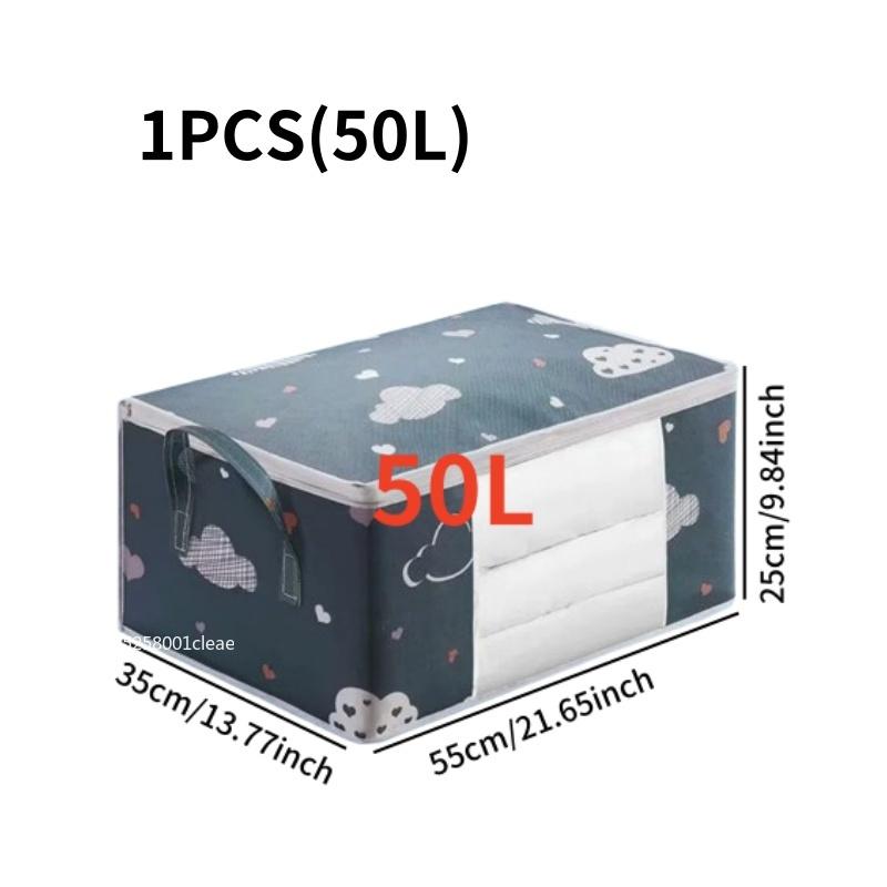 

1/2/4 шт. Большая вместимость Одеяло Одежда Пуховое одеяло Органайзер Сумка для хранения Сортировочные сумки Пылезащитный Шкаф Под кроватью Влагозащитный