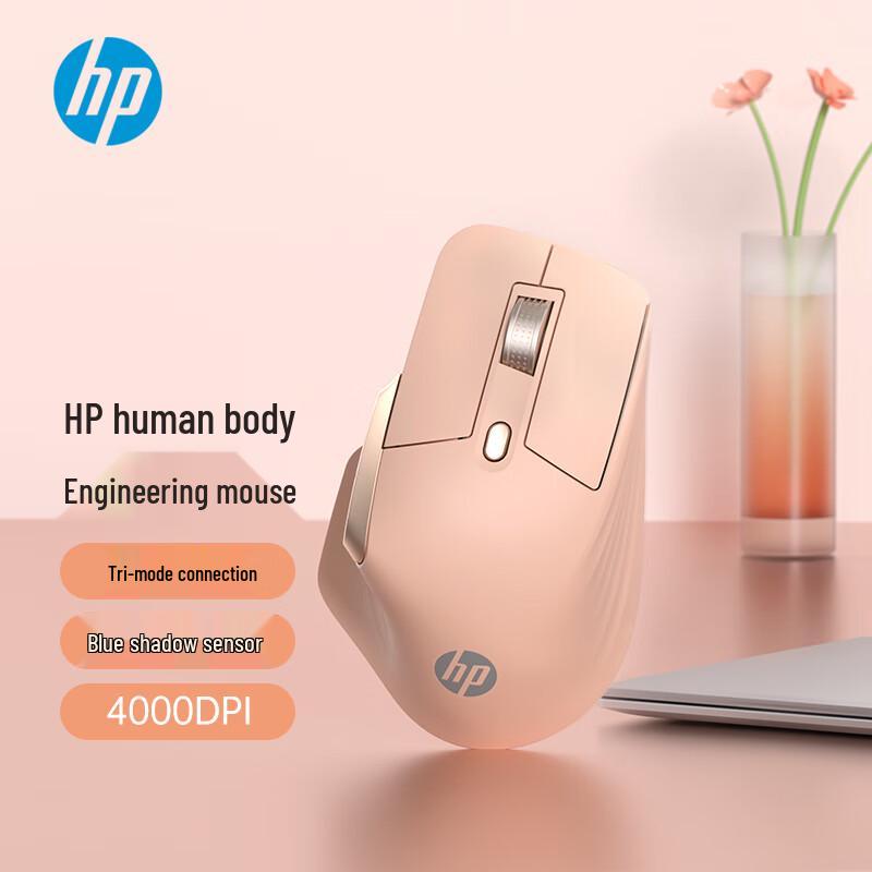 HP Professor1 AI Ergonomic Multi-Mode Wireless Mouse