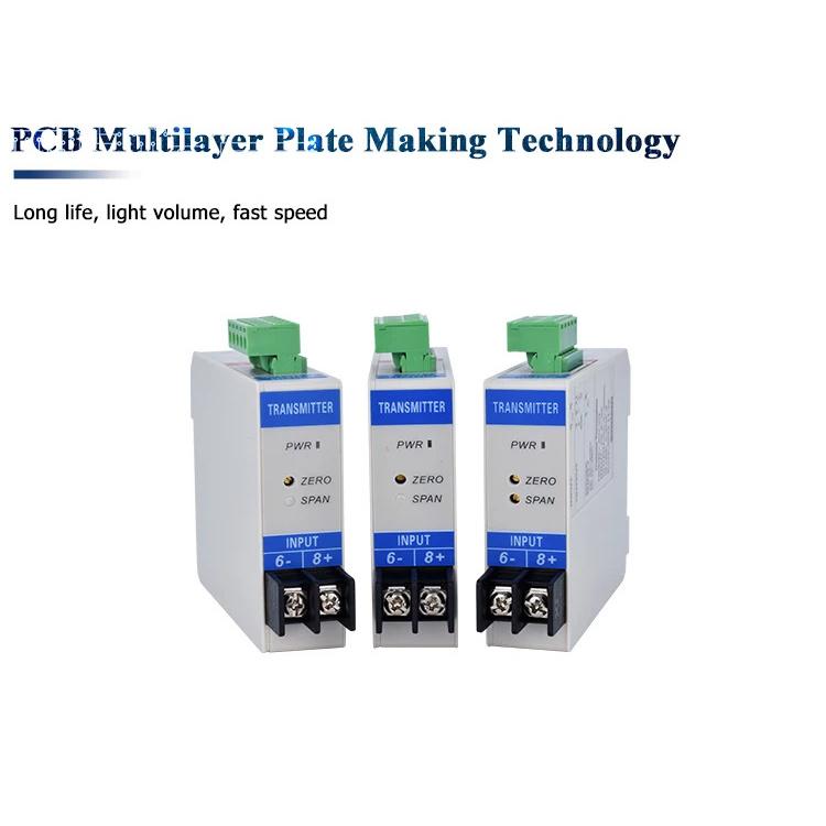 AC/DC Voltage Transmitter Sensor Transducer AC/DC 0-500V Input 4-20mA 0-20mA 0-5V 0-10V Output DC 19-380V Power Supply