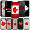 Maple Canada Flag Love Football Phone Case For Samsung A56 A36 A26 A34 A17 A16 A06 A14 A12 A54 A72 A22 A20e A52 A50 A40 A32Cover