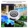 Submersible Pool Lights Professional Warm Light 3000K 12W 12V Wall Mounted Waterproof Underwater LED Pool Lights For Swimming
