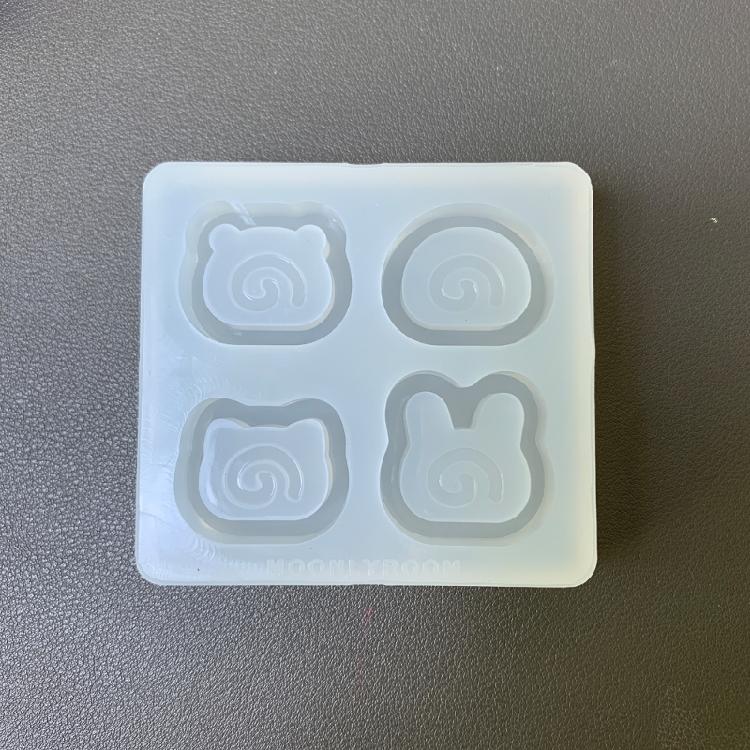 Decorative Silicone Hnagings Molds Reusable Jewelry Molds with Delicate Designs for DIY Necklace and Earring Making