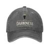 Hello Darkness My Old Friend Irish Beer Washed Baseball Cap Vintage Sun Trucker Hat Summer Men Women Outdoor Gym Snapback Cap