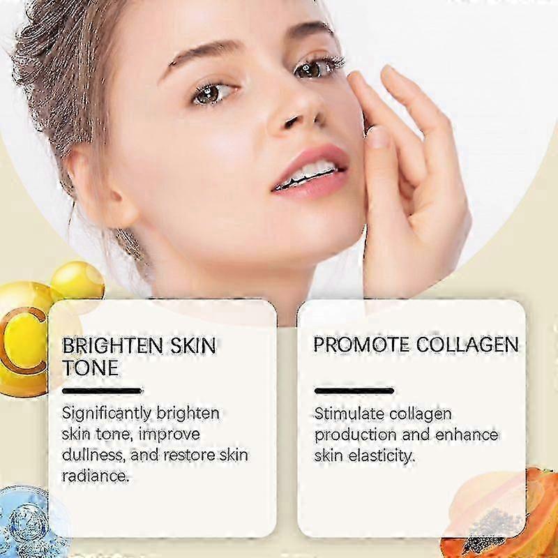1-3X Advance Vitamin C Face Serum Remove Dark Spots Brightening Repair Dull Moisturizing Whitening Skin Tone Essence Beauty Products