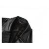 Autumn and Winter Genuine Leather Jacket for Men, Sheepskin, Medium and Long Casual Velvet Motorcycle Wallet Jacket for Young and Middle-aged People