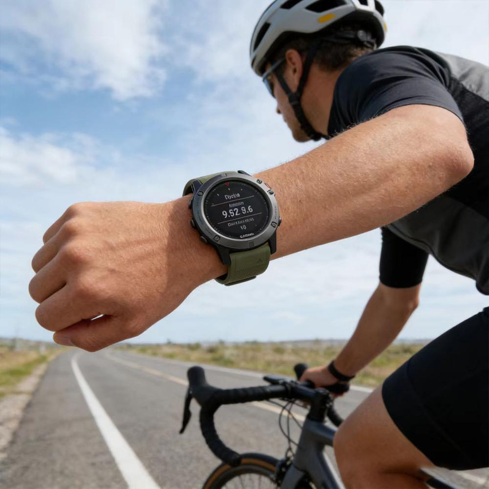 22 26mm Silicone Strap For Garmin Quatix 8/Tactix 8 7Pro/Fenix5 5x Puls 7 7x 6 6x 8 Pro 47mm 51mm/D2 Bravo Quick Fit Sports Band