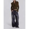 Jaded London Worn Looking Washed-out Denim Pants