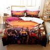 3D Geprinte Beddengoedhoes Slaapkamer Beddengoedhoes Enkel Dubbel King Size Dekbedovertrek Huis Textiel
