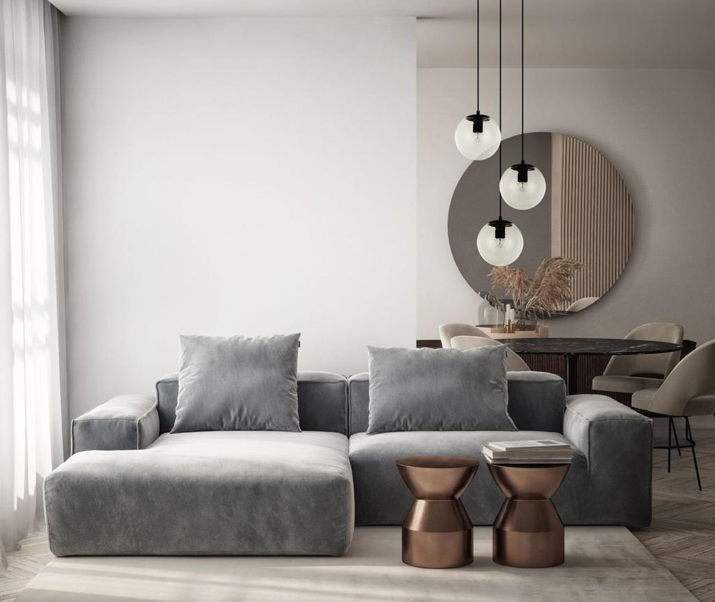 Lampa wisząca Sarpo PND-58867-3S-BK Italux