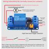 1Channel Relays Control Board 3.3V 5V 12V 24V Compatible Optocoupler Isolation Jumper Selectable Triggering Mode Fail Safe Mechanism